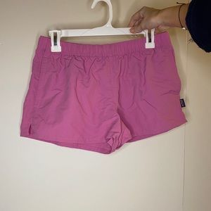Pink Patagonia shorts size medium